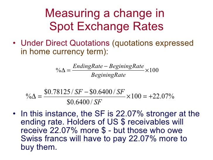 The Foreign Excha!   nge Market - 